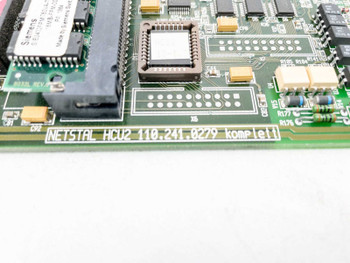 Netstal HCU2 110.241.0279 Komplett PCB silkscreen label closeup showing part number and board identification markings