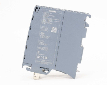 Siemens 6ES7532-5HF00-0AB0 – rear label view showing part number, manufacture date 2015, certifications, and rating data