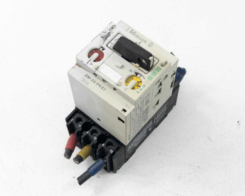 Moeller ZM-25-PKZ2 Motor Protection Circuit Breaker – angled front view showing rotary handle and trip indicator