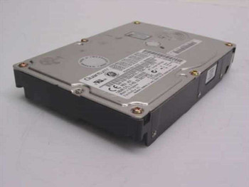 Quantum Fireball lct 4.3AT 3.5-inch IDE hard drive — opposite top angled view showing Quantum label and drive body