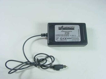 Hi Capacity AC-D56 Notebook AC Adapter – front and top view showing label with model number and specifications