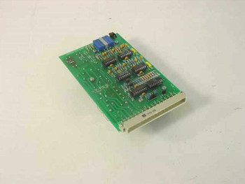 Nordik Ltd N600600EE PCB controller relay board – angled top view showing multi-IC logic section and blue capacitors