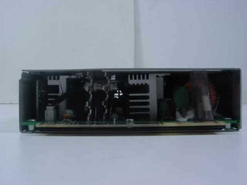Delta DPS-350AB C power supply – side/bottom view showing internal PCB, heatsinks, transformer, and capacitors