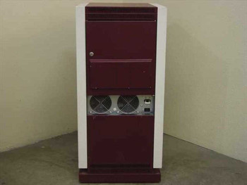 Octel Aspen Branch Voice Mail System – rear view showing dual cooling fans and power entry module