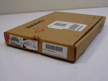 Compaq NC3132 Dual 10/100 Network Card 338456-B22 in original sealed Compaq retail box – front and side label view