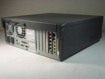 PictureTel Venue 2000 520-0740-01R — rear view showing expansion card brackets, power supply fan, and multi-port video card outputs
