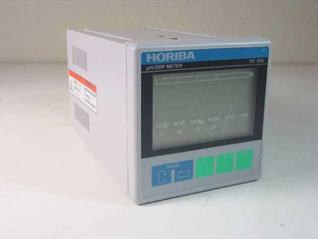 Horiba TD-950 US pH/ORP Meter – front panel three-quarter view showing LCD display and MODE, up, down, ENT buttons