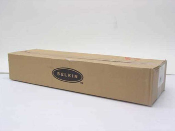 Belkin F4P338-12-AB5 CAT5 12-Port Patch Panel – sealed original Belkin shipping box, side view