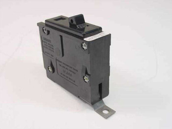 Westinghouse MJ-2239 Quicklag Type BA 20A Circuit Breaker – left-side profile view showing mounting bracket and label