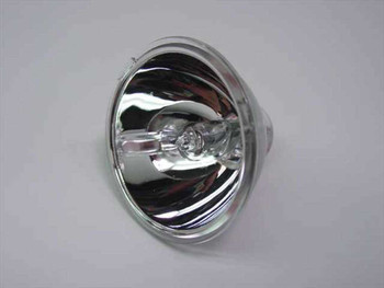 Sylvania N519099 MR16 halogen reflector lamp front view showing mirrored reflector bowl