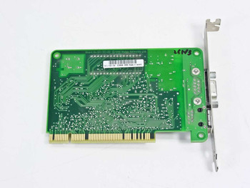 Madge Smart 16/4 PCI Ringnode 151-100-04 — PCB rear/solder side view showing green board and PCI edge connector