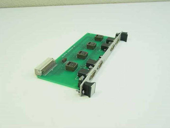 Bill West Inc PC001 Multiplexer Board – angled rear view showing IDC ribbon connector and component side