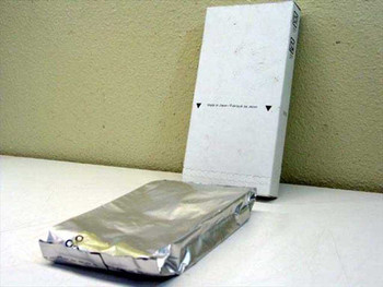 HP 92282A Black Toner — rear of box and sealed foil toner bag, showing Made in Japan label