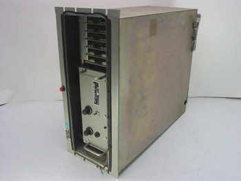 Tele-Signal 684A CV-2551/FSA-82 Start-Stop Speed Converter — angled view of front panel and right side of metal chassis