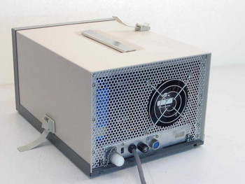 Cambion 809-3040-01 Bipolar Controller rear panel showing large cooling fan, connector ports, and AC power cable