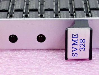 DY-4 Systems SVME-328 VME board – close-up of front panel label showing SVME 328 model designation