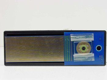 MIR DAS Device 110-117C — top view with central disk head element sealed in protective plastic bag over PCB