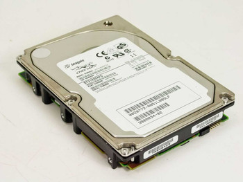 Seagate ST318304FC Cheetah hard drive – top angled view showing Seagate and Cheetah branding on label