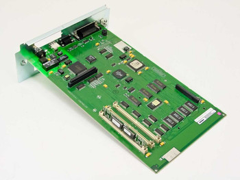 Xerox N17 140E37101A1 Controller Board – reverse angled view showing full PCB with Flash memory chips, ICs, and edge connectors