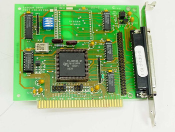 Sysgen 5600 30-02130 ISA Tape Data Separator Controller card – top component side showing main CF61820FN controller chip and ISA edge connector