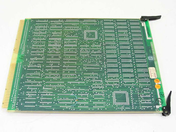 Siemens 4980042613-1906 MEM-4 card — solder (bottom) side showing PCB traces, two SMD ICs, and ejector latches