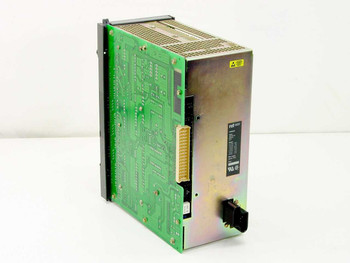 Northern Telecom NT8D06AB power supply — rear-right view showing green PCB, multi-pin edge connector, and power input connector