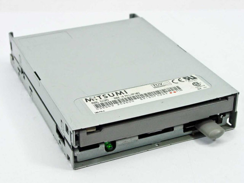 Mitsumi D359M3 1.44MB 3.5-inch internal floppy disk drive – front angled view showing no bezel and drive slot