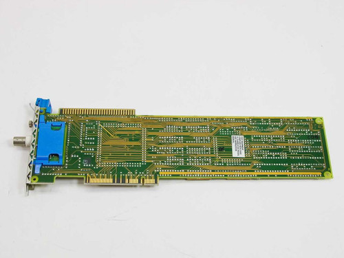 DCA IRMA III 004930 Rev A — bottom (solder side) of full-length ISA card showing edge connector and PCB traces