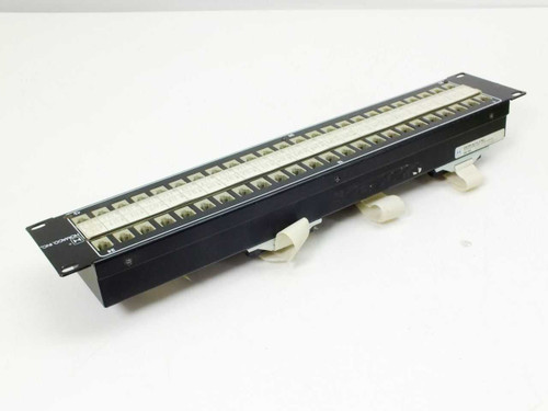 Homaco 48 Port RJ45 Modular Jack Panel MJP19-6-25CPU-V