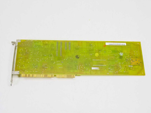 SMS 0005672 Rev F 16-bit ISA controller card – solder side (bottom) showing PCB traces and ISA edge connector