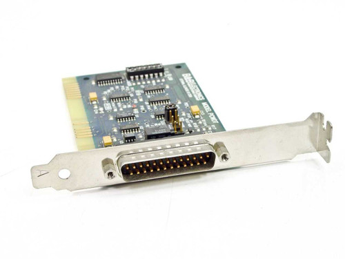 B&B Electronics PCWDT 8-bit ISA watchdog timer card with DB25 connector and full-height bracket – angled front view