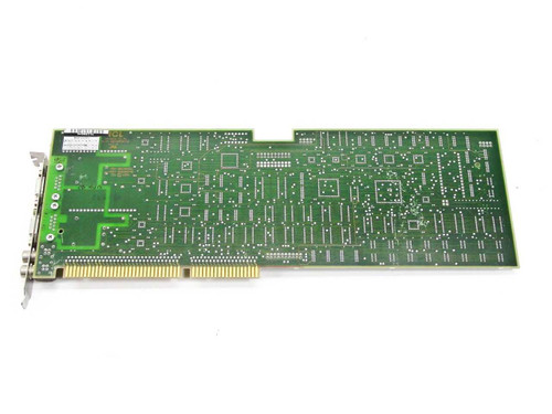 ICL A540G3 16-Bit ISA Video Card – PCB reverse side showing solder points and green board traces