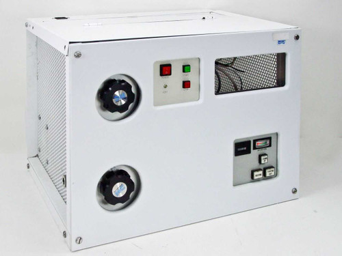 Pfeiffer Balzers TPH 050 turbo pump system front panel with power, start, stop, and vent controls