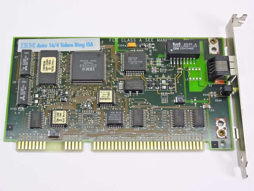 IBM 41H8462 16-Bit ISA 16/4 Token Ring Adapter Card