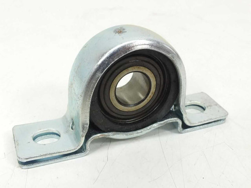 Fafnir RPB 5/8 pillow block ball bearing housing front view showing two-bolt base and ball bearing insert