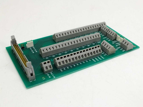FSI 290156-400 Interface Board 290156-200 Rev A — top-side view showing screw-terminal blocks and IDC ribbon connectors