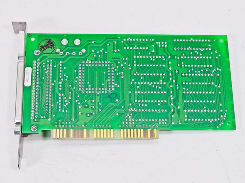 Colorado 026-328 ISA tape controller — PCB bottom/solder side showing 8-bit ISA edge connector and full board layout