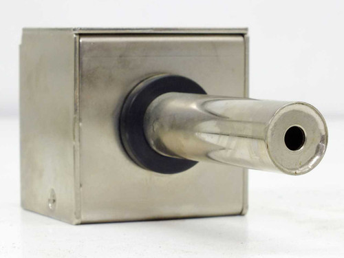 Okano Works PSG-18 Vacuum Pressure Sensor – front angled view showing stainless steel housing and tubular probe