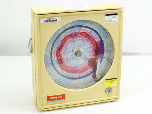 Honeywell 31061222-001 Temperature and Humidity Chart Recorder - No Key - As Is