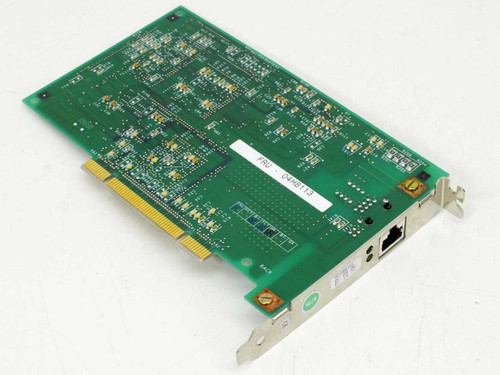 IBM Auto LANStreamer PCI Token Ring Card 04H8113 – top-rear view showing solder side and FRU label with part number