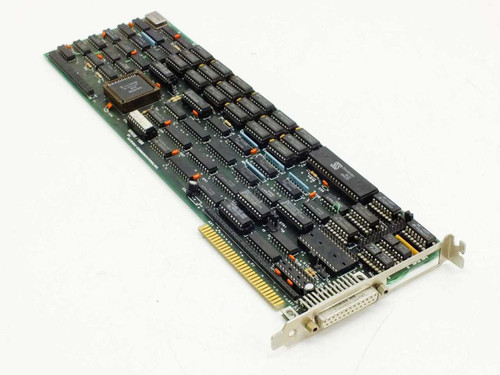 Gateway Communications 82200045-03 WNIM/186 8-bit ISA WAN card – top-side component view showing ICs and ISA edge connector