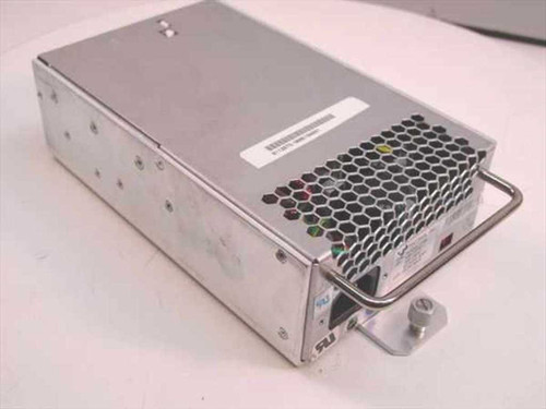 Tectrol TC53S-1195 282W SPARCstorage power supply — angled front/top view showing aluminum chassis, hexagonal vent grille, and handle