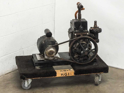 Central Scientific 93020 Cenco-Hypervac 25 Belt-Drive Vacuum Pump 3/4 HP - AS IS