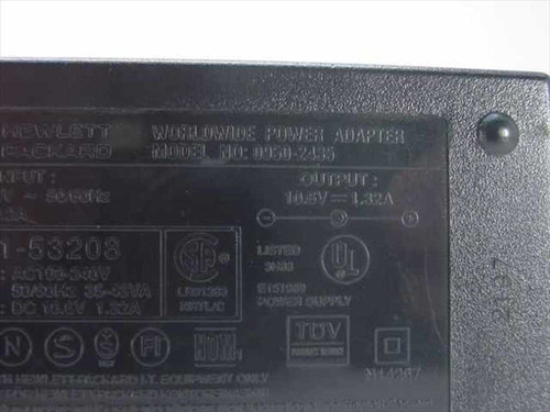 HP 0950-2435 AC Power Adapter 10.6VDC 1.32A Deskjet - Deskwriter