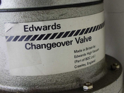 Edwards High Vacuum Changeover Valve and Vibration Isolation System Block