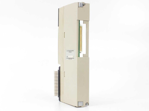 Sharp JW-31LMH I/O Link Master Module – right-side view showing backplane card-edge connector and side label