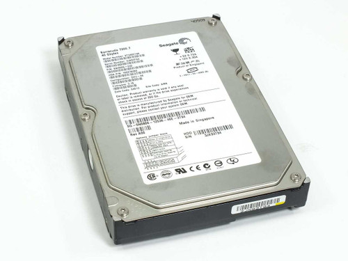 Dell N0806 40GB 3.5" IDE Hard Drive by Seagate Barracuda ST340014A 9W2005-032