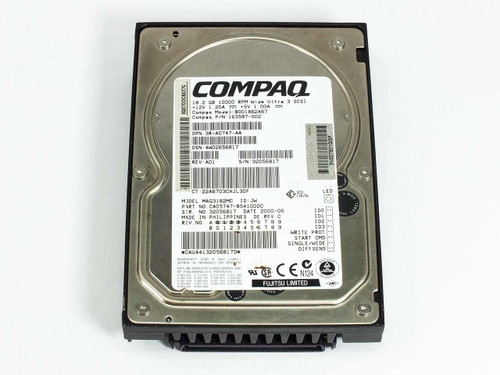 Compaq 163587-002 18.2GB SCSI 3.5" HDD 10000RPM with 80-Pin SCA Hot Swap Connector