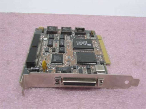 BusLogic BT-946C Fast SCSI PCI Host Adapter card — front component side showing main chips, 50-pin external SCSI connector, and PCI edge connector