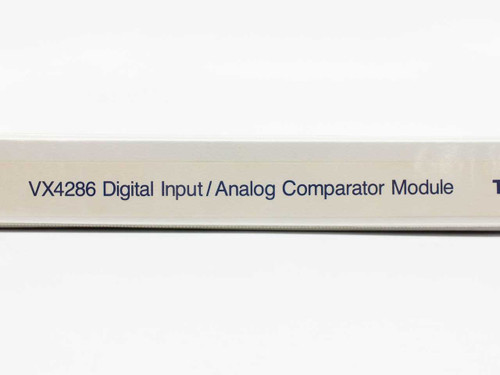 Tektronix VX4286 Operating Manual — spine label reading 'VX4286 Digital Input / Analog Comparator Module'